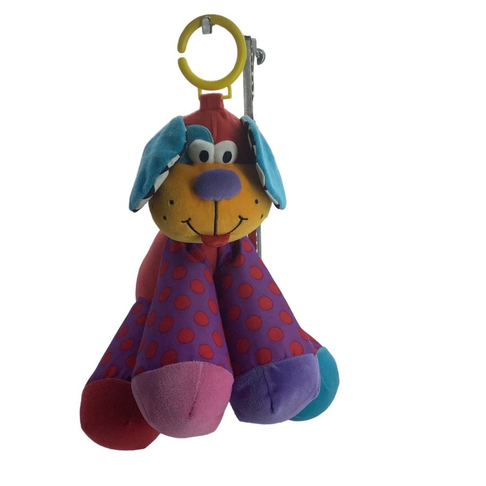 Lamaze‎ Puppy Dog Interactive Learning Carseat Hanging Toy Crinkle Plush 20"